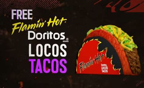Taco Bell Offering New Flamin Hot Doritos Locos Tacos For Free Tuesday Ksnv