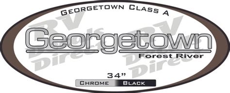 Georgetown Class A Forest River Replacement Rv Decals And Graphics