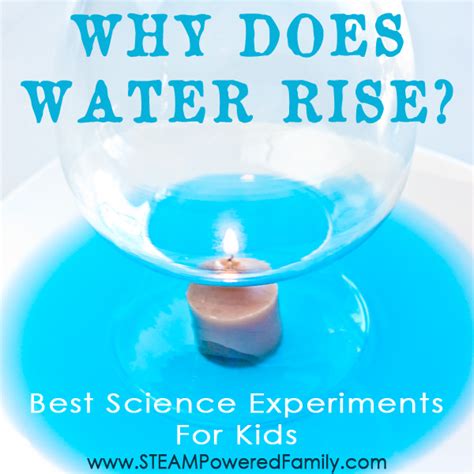 The Best Science Experiments With Water Water Rising Its Like Magic