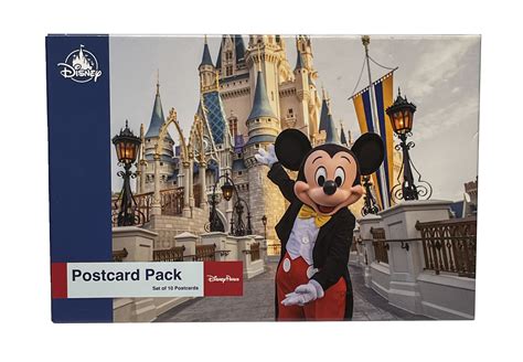 Disney Postcard Pack 4 Parks Disney Parks