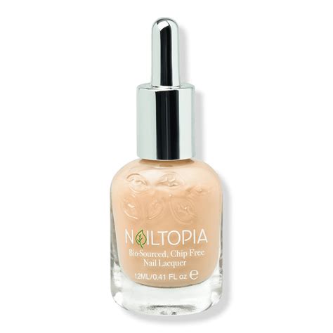 Nude Nail Polishes Nailtopia Nail Lacquer In Champagne Dreams Plant Based Bio Sourced Chip