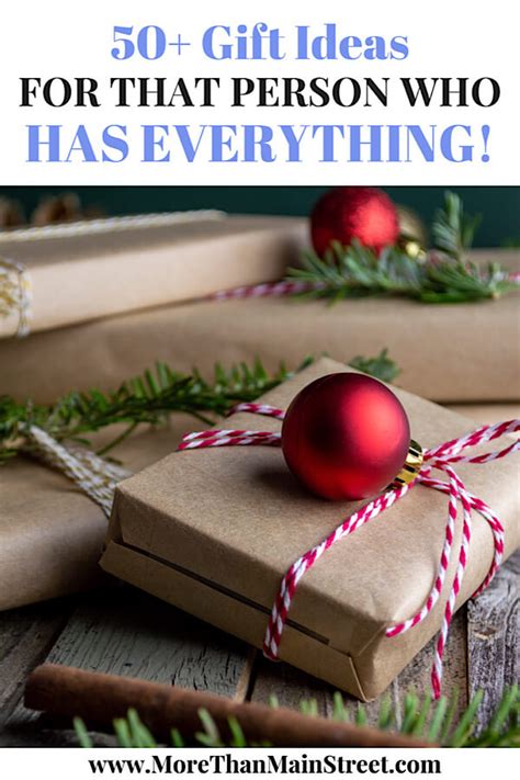 And what else do you get the woman who may not have everything, but tends to get things for herself when she needs them? What To Get Someone Who Has Everything: 50+ Of The Best ...