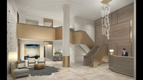 Apartment Lobby Decor Home Design Youtube