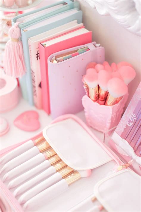 how to make your workspace girly j adore lexie couture pastel pink aesthetic girly pink