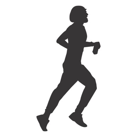 Jogging Silhouette Recreation Jogging Png Download 512512 Free