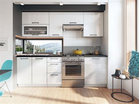 Place sachets in the corners to keep your cabinets fresh. Scandinavia Style Designer Kitchen Cabinets White High ...
