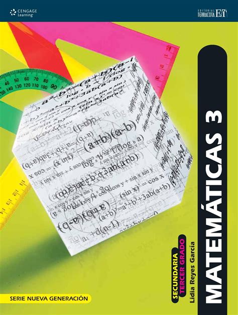 Excelente material para trabajar con los niños de primaria. Libro De Matematicas 3 Grado De Secundaria - Caja de Libro