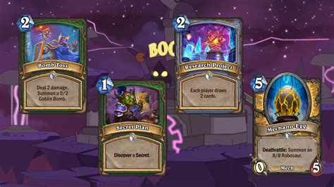 hearthstone the boomsday project card analysis lab the rest shacknews