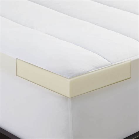 Find mattress toppers for king size, queen size, twin, twin xl, full size, or california king size. Twin XL Combo Set 2" Memory Foam Bed Topper w Waterproof ...