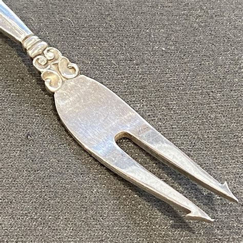 Georg Jensen Silver Pickle Fork Antique Silver Hemswell Antique Centres