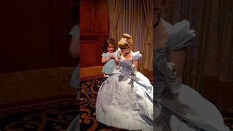 Meeting Cinderella 2 Walt Disney World November 2017 Youtube