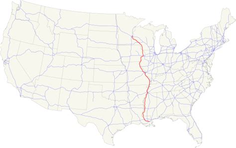 A Map Of The United States With Red Lines On Each Side And Blue Lines