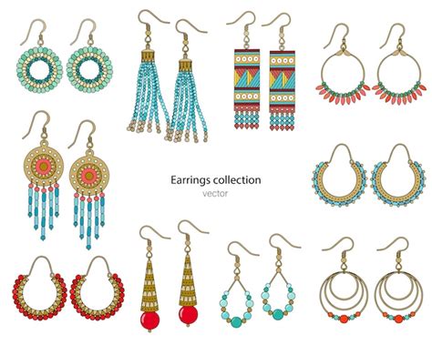 Free Earrings Vectors 800 Images In Ai Eps Format