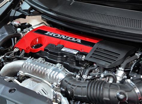 Engine Bay Of The New Civic Type R Honda