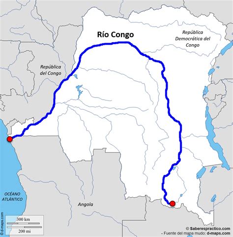¿dónde Está El Río Congo Saber Es Práctico