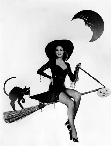 Vintage Halloween Pinup Ava Gardner