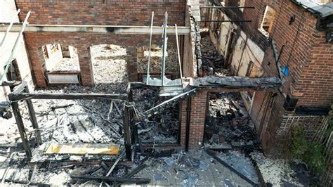 Police Now Treating Fire At Britains Wonkiest Pub The Crooked House