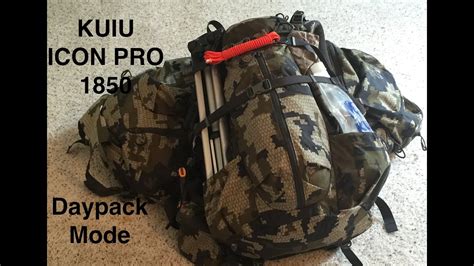 Kuiu Icon Pro 1850 Hunting Backpack Daypack Mode What I Carry In My