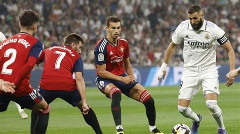 La Liga 2022 23 Osasuna Hold Real Madrid 1 1 Key Stats