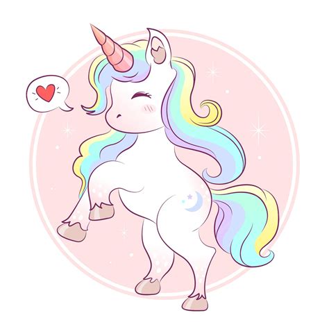 Premium Vector Cute Unicorns Element Stickers