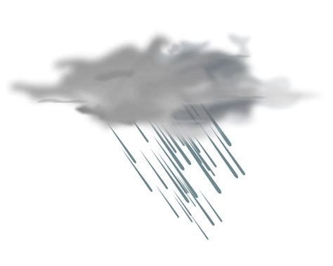 Cloud Rain Storm Clip Art Raining Clouds Png Download 800640