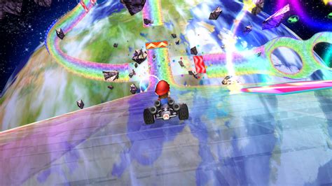 Imagen Mario Kart Rainbow Road Hd Wallpaper 102171 Super Mario