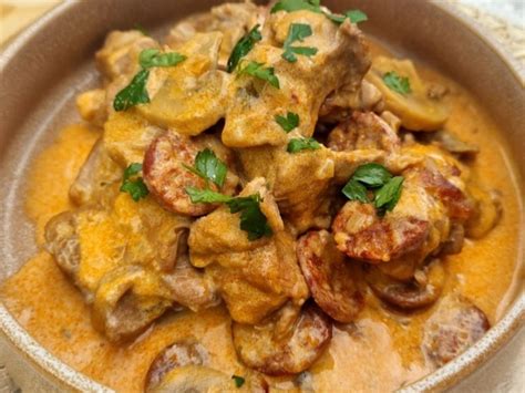 Recettes de Sauté de veau au chorizo de Yumelise