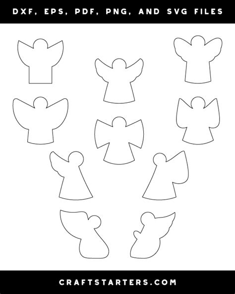 50 Best Ideas For Coloring Angel Printable Cut Out