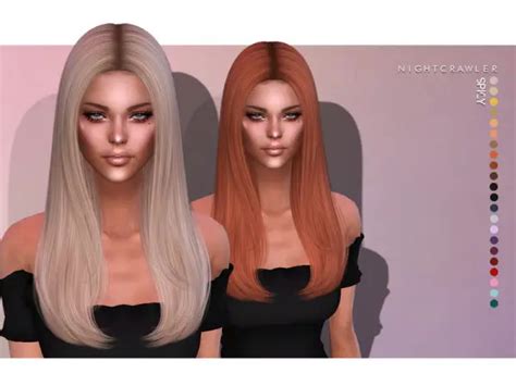 The Sims Resource Spicy Hair By Nightcrawler Sims 4 Hairs