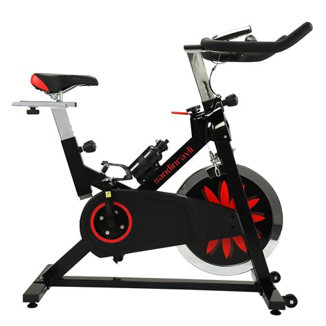 Sandinrayli Exercise Bike Indoor Cycling Bike Adjustable Seat Handlebar ...