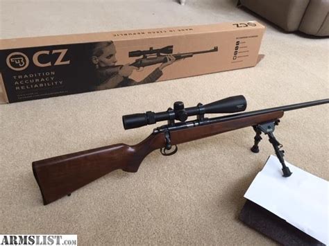 Armslist For Sale Cz 455 22lr Scope And Bipod