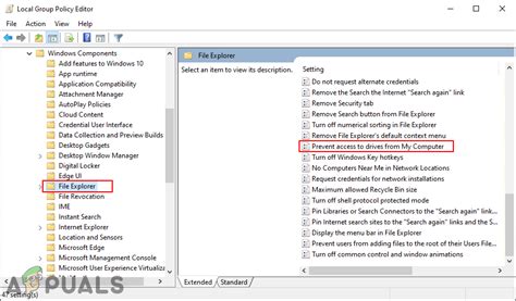 How To Restrict Access To Drives In Windows