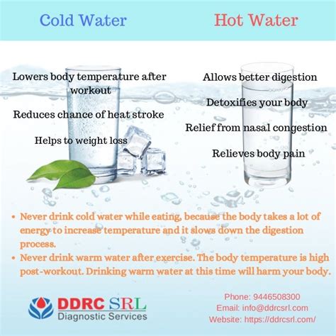Cold Water Vs Warm Water Benefits
