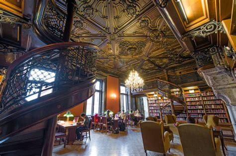 Of The Most Beautiful Libraries In Budapest Beautiful Library Budapest Architecture Landmark