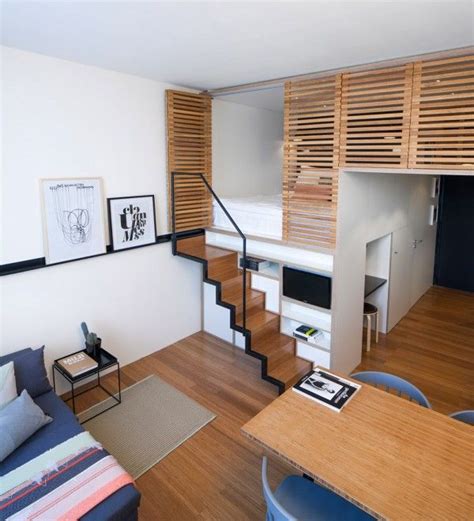 4 Awesome Small Studio Apartments With Lofted Beds Small Apartment