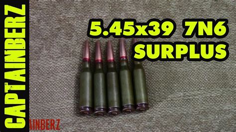 545x39 7n6 53gr Soviet Surplus Ammo Youtube
