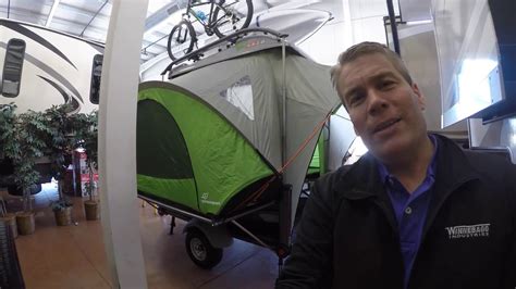 2016 Sylvan Sport Go Toy Hauler And Tent Only 840 Pounds Youtube