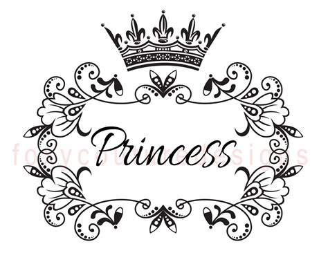 Princess Crown Coloring Page Coloring Home