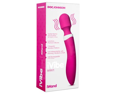 Doc Johnson Ivibe Select Iwand Vibrator Pink Catch Com Au