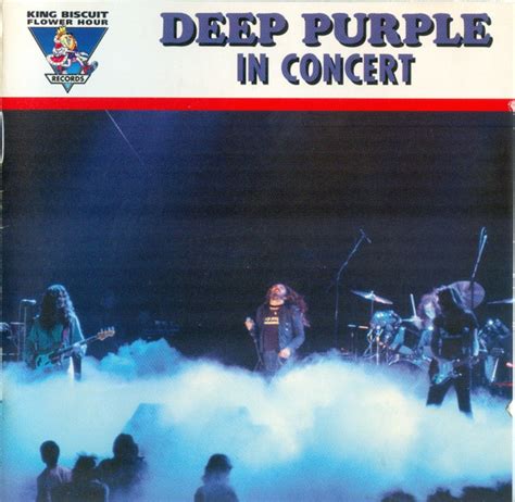 Deep Purple King Biscuit Flower Hour Presents Deep Purple In Concert 1995 Cd Discogs