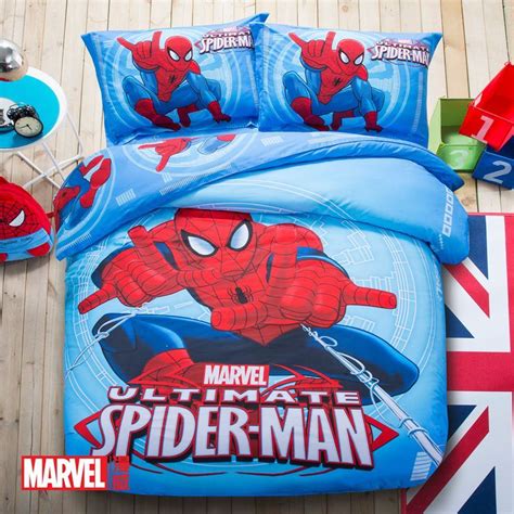 Marvel spiderman comic twin sheet set feature. Marvel Ultimate spider-Man Queen Bedding Set Comforter Set ...