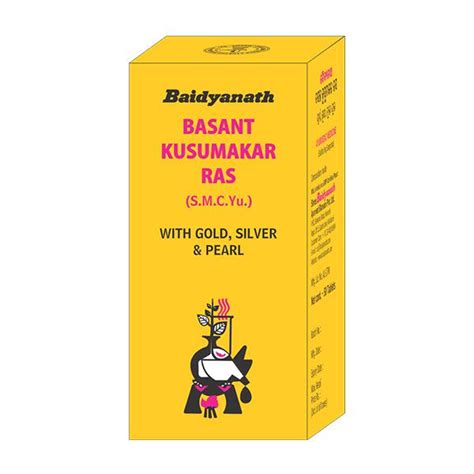Buy Baidyanath Basant Kusumakar Ras Tablet 50s Online At Discounted Price Netmeds
