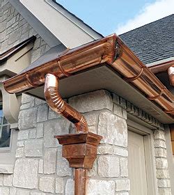 We've seen those fancy copper gutters on those big hoopty houses. 5 Reasons for Choosing Copper Gutters for Your Home