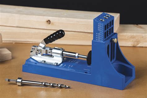 Kreg Pocket Hole System Power Tool Woodworking Wood Jointer Kit Jig