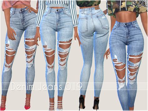The Sims Resource Denim Jeans