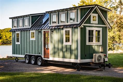 Custom 28 Tiny House On Wheels With Two Oversized Dormer Lofts