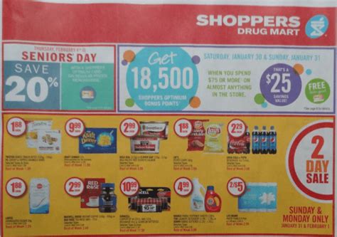 Use this store locator to find your local grocery store. Shoppers Drug Mart Ontario Flyer Sneak Peek January 30 ...