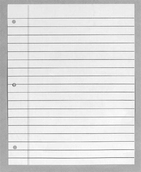 Bold Line Letter Writing Paper 05625 Inch Line Spacing American