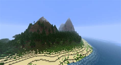 Minecraft Custom Terrainsurvival Map The Forgotten Island Of