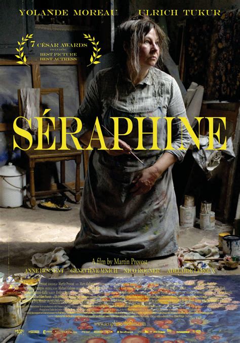 Original soundtrack for the film séraphine (martin provost).composed by michael galasso, performed by martina weber (viole de gambe).paris 2008, césar awar. Séraphine (2009) Poster #1 - Trailer Addict